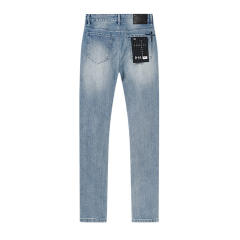 Embroidered Logo Distressed Jeans 28750121