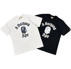 1:1 quality version Color-Blocked Ape Head Print Tee 2 colors 28694964