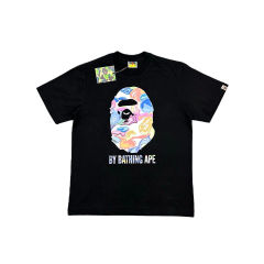 1:1 quality version Artistic Camouflage Ape Head Print Tee 2 colors 28746628