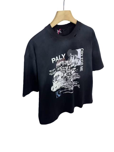 Black Dennis Graffiti Print Washed Version Tee 28756297