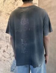 Chest Portrait Print Washed Version Tee 28756304