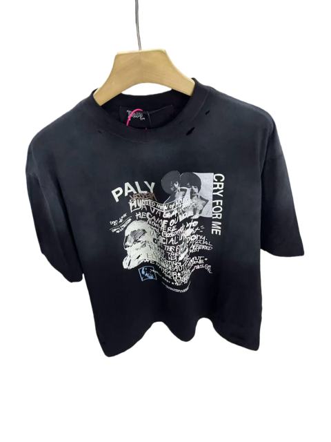 Black Dennis Graffiti Print Washed Version Tee 28756297