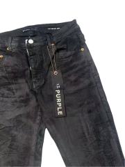 1:1 quality version Matte Black Pleated Jeans 28761312