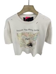 Panic Expression Graffiti Print Washed Version Tee 28751631