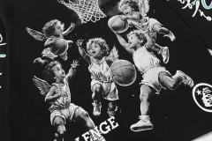 Angel Children Basketball Game Print Long Sleeve T-Shirt 2 colors 28704410