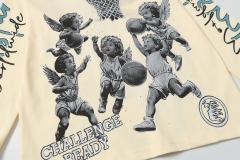 Angel Children Basketball Game Print Long Sleeve T-Shirt 2 colors 28704410