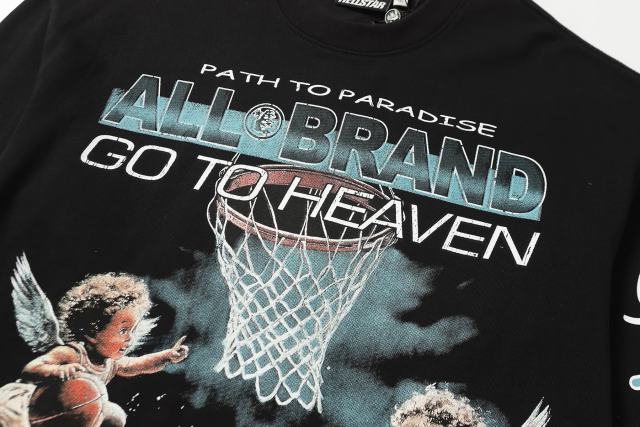 Angel Children Basketball Game Print Long Sleeve T-Shirt 2 colors 28704410