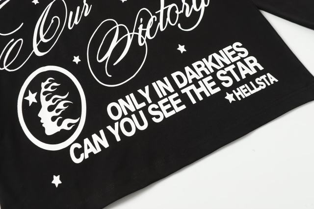 Seven-point Star Angel Print Long Sleeve T-Shirt 2 colors 28704408