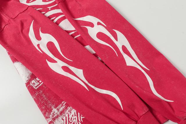 Devil's Eye Print Washed Version Long Sleeve T-Shirt 2 colors 28709905