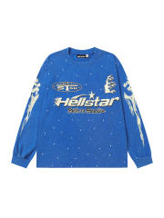 Logo Print Washed Version Long Sleeve T-Shirt 2 colors 28709894