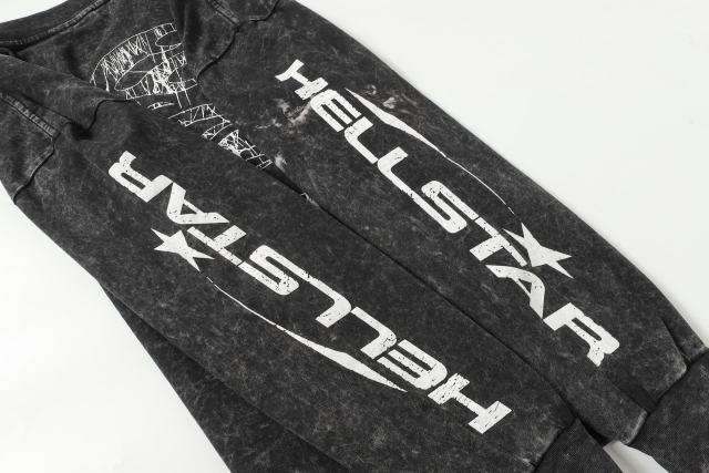 Spider Silk Logo Print Washed Version Long Sleeve T-Shirt 2 colors 28709938