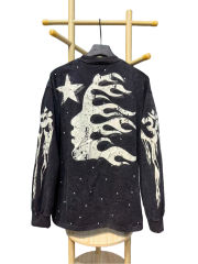 Logo Print Washed Version Long Sleeve T-Shirt 2 colors 28709894