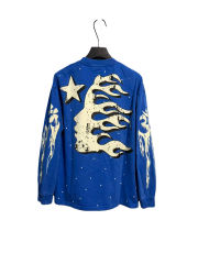 Logo Print Washed Version Long Sleeve T-Shirt 2 colors 28709894