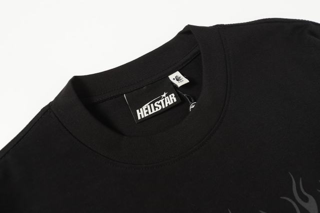 Pink Logo Black Flame Print Long Sleeve T-Shirt 2 colors 28704411