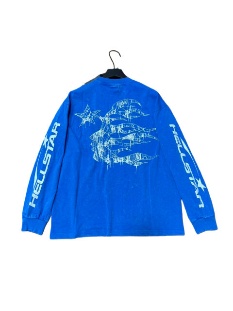 Spider Silk Logo Print Washed Version Long Sleeve T-Shirt 2 colors 28709938