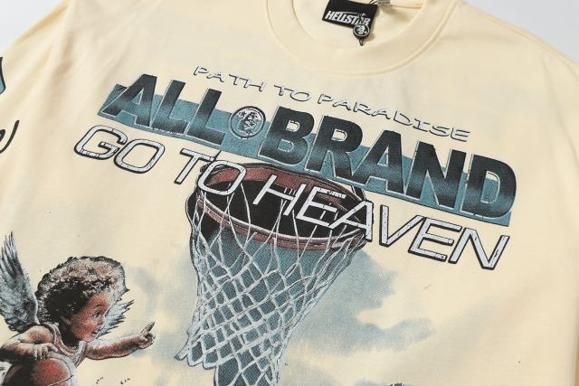 Angel Children Basketball Game Print Long Sleeve T-Shirt 2 colors 28704410