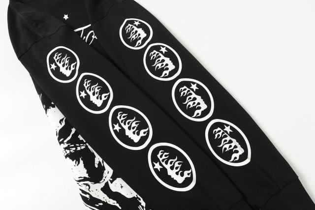 Seven-point Star Angel Print Long Sleeve T-Shirt 2 colors 28704408