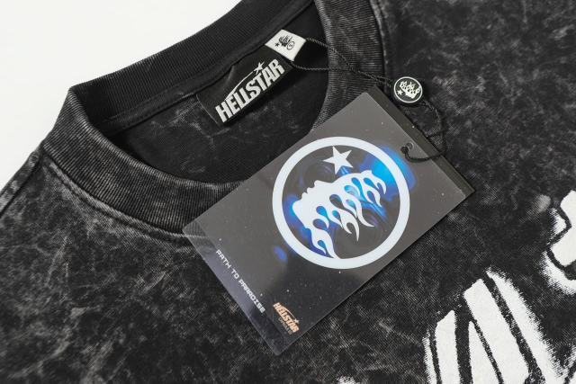 Devil's Eye Print Washed Version Long Sleeve T-Shirt 2 colors 28709905