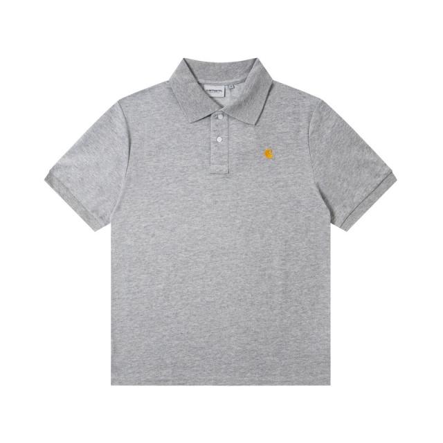 Cαrhartt Classic Embroidery Logo Polo T-Shirt