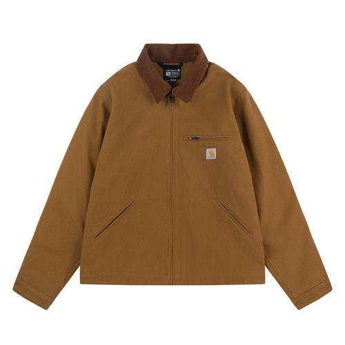 Cαrhartt Work Jacket Brown Black