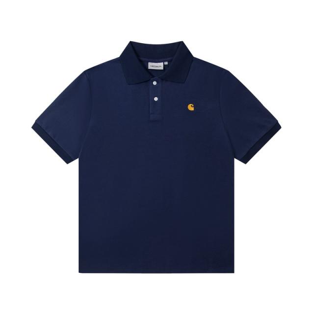 Cαrhartt Classic Embroidery Logo Polo T-Shirt
