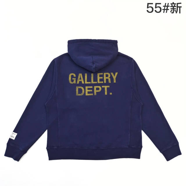 1:1 Quality Yellow Letter Hand-Painted Hoodie