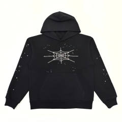 1:1 Quality Rhinestone Letter Logo Hoodie & Pants Set