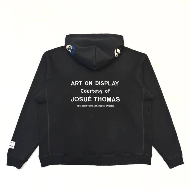 1:1 Quality GD Embroidered Hand-Painted G-Leather Hoodie