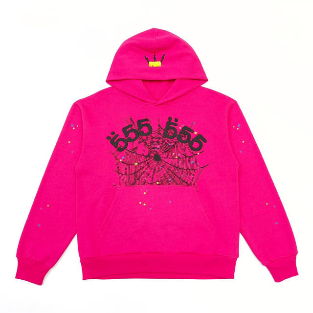 1:1 TOP Quality Black 555 Printed Hoodie & Pants Set