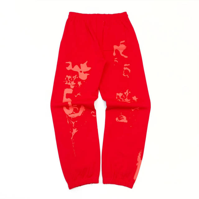 1:1 Quality Ray Doodle Print Hoodie & Pants Set