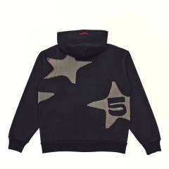 1:1 TOP Quality Star Patchworl Hoodie & Pants Set