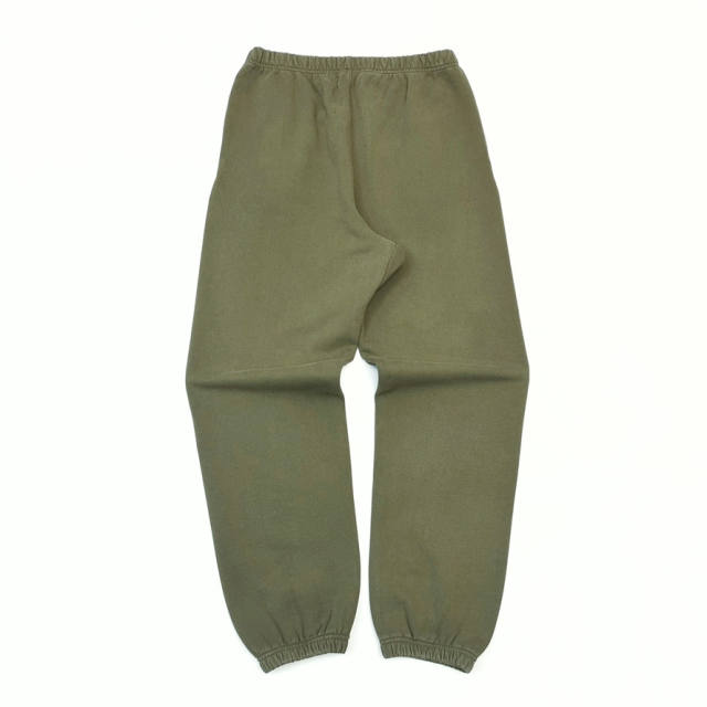 1:1 Top Quality Navy Blue French Letter Patchwork Pants