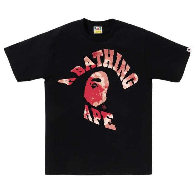 Bape T-Shirt Black White