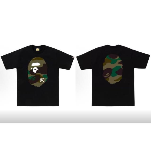 Bape T-Shirt Black White