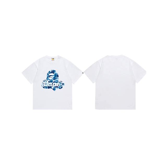 Bape T-Shirt Black White