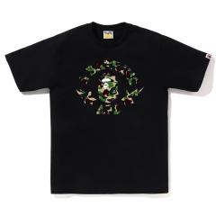 Bape T-Shirt Black White