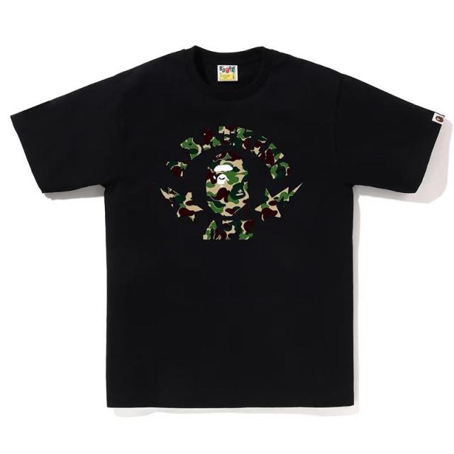 Bape T-Shirt Black White