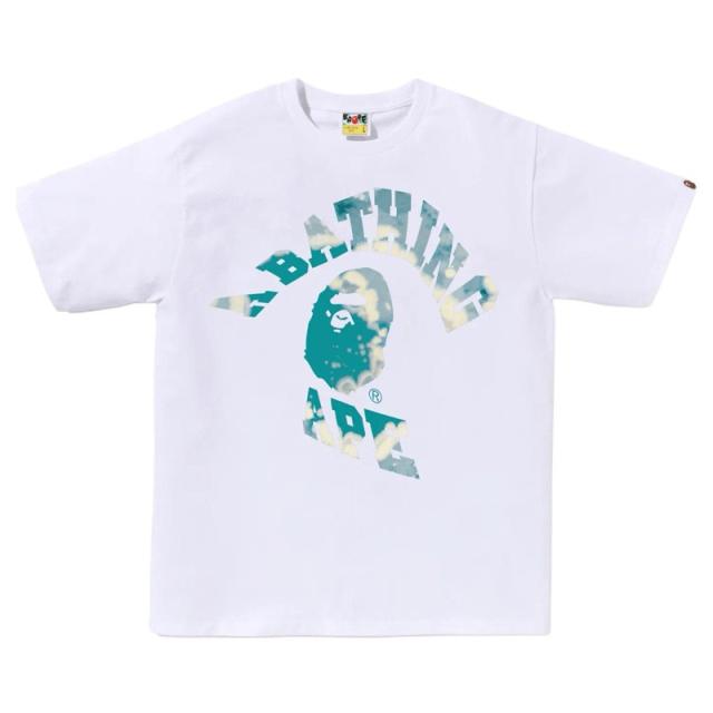 Bape T-Shirt Black White