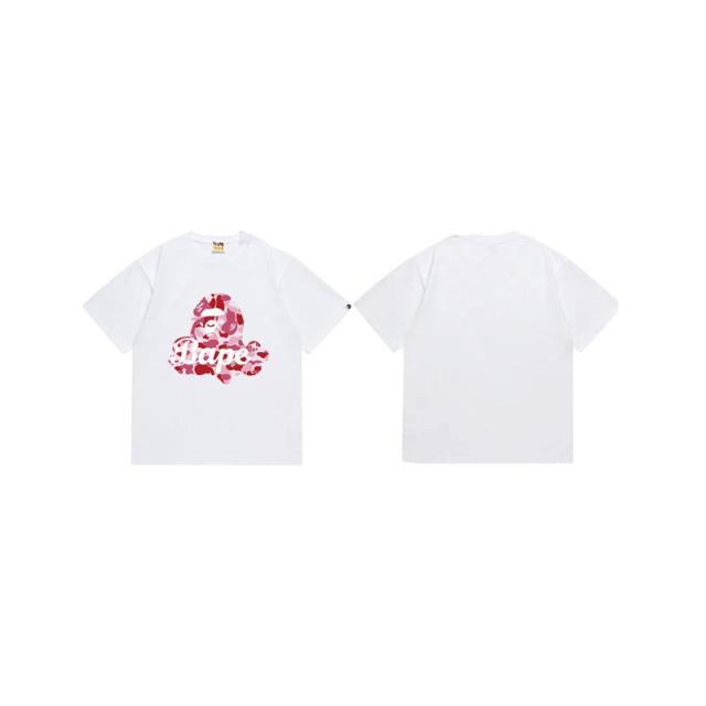 Bape T-Shirt Black White
