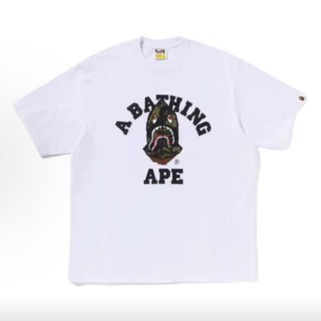 Bape T-Shirt Black White
