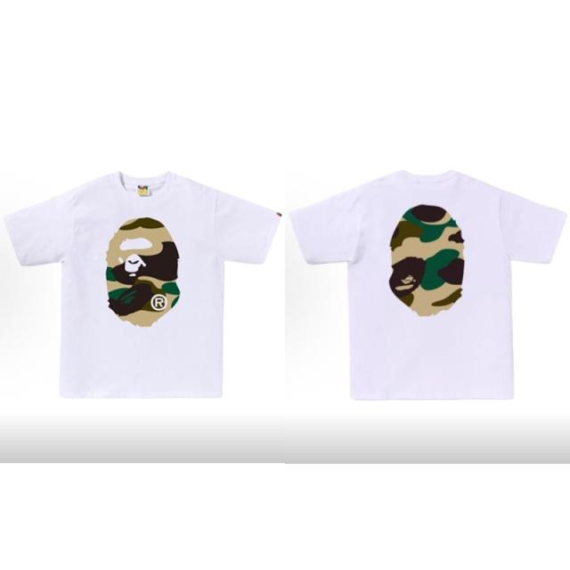 Bape T-Shirt Black White