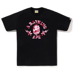 Bape T-Shirt Black White