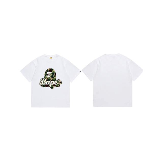 Bape T-Shirt Black White