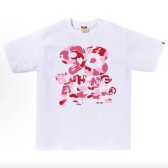 Bape T-Shirt Black White