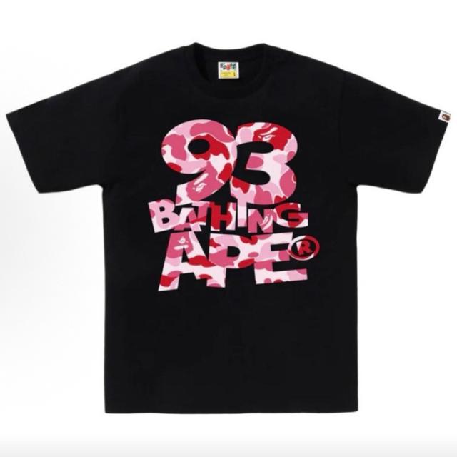 Bape T-Shirt Black White