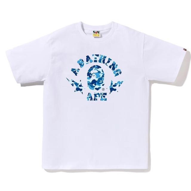 Bape T-Shirt Black White