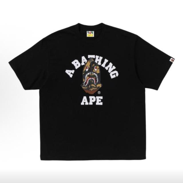 Bape T-Shirt Black White