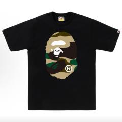 Bape T-Shirt Black White