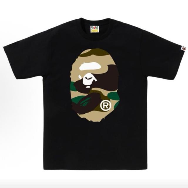 Bape T-Shirt Black White