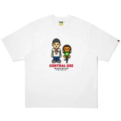 Bape Babymilo T-Shirt Black White
